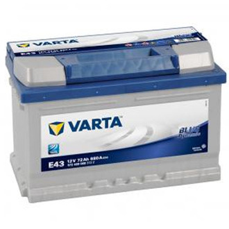 Varta Blue Dynamic E43 572409068 72 А/ч обр.
